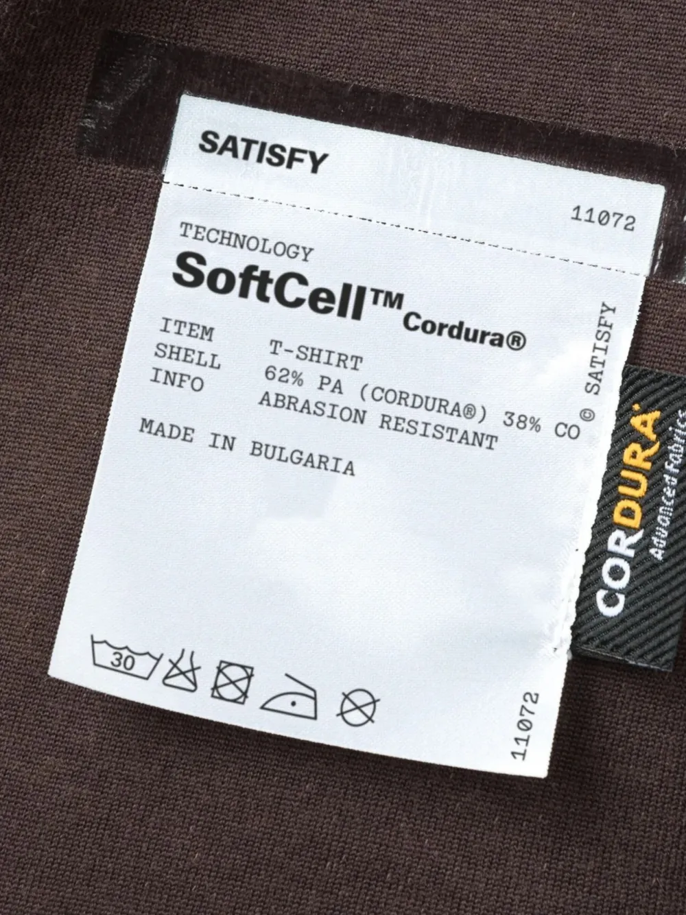 Satisfy Softcell T-shirt In Brown