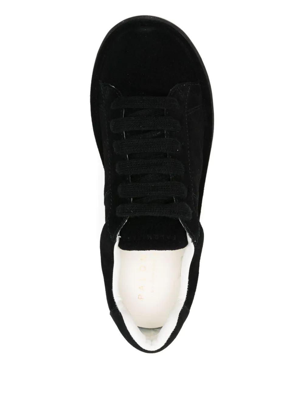 Paloma Barceló Chris Lace-up Sneakers In Black