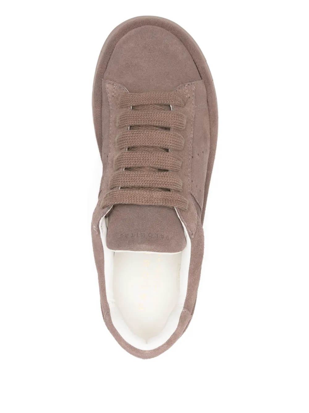 Paloma Barceló Chris Suede Sneakers In Brown