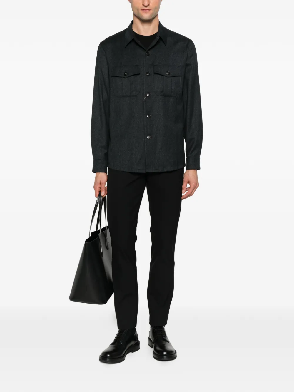 Canali chaqueta con bolsillo con botón | Sobrecamisas | Image 2