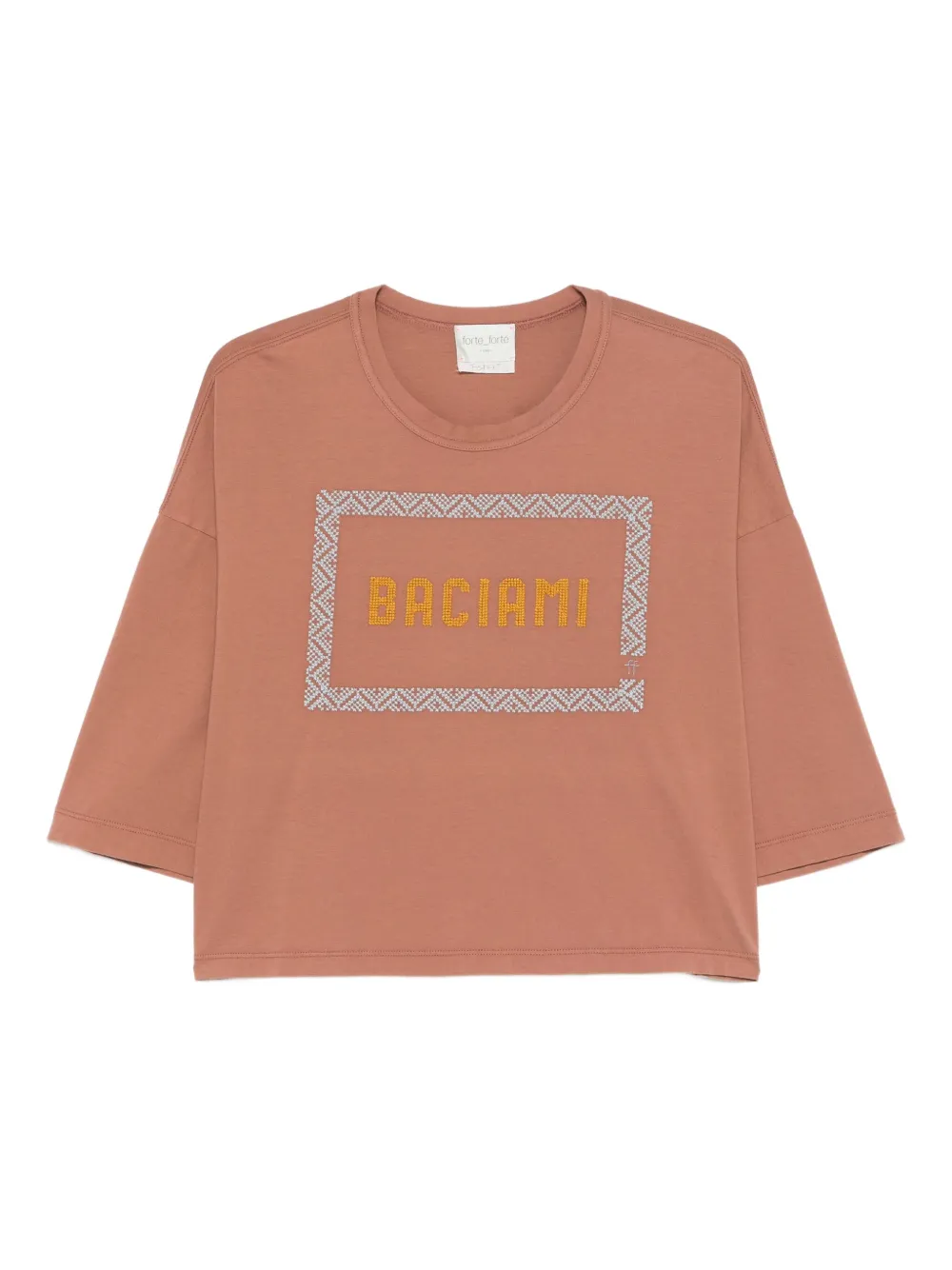 Forte Forte T-shirt con stampa - Rosa