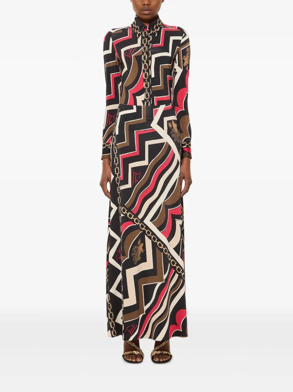 PUCCI abstract-print maxi skirt | A-Line Skirts | Image 2