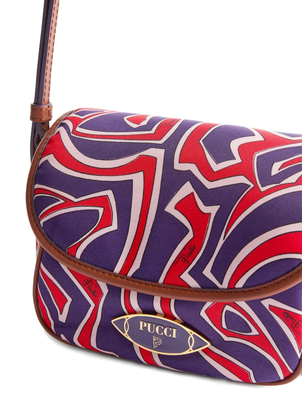 Pucci Yummy Shoulder Bag In Purple