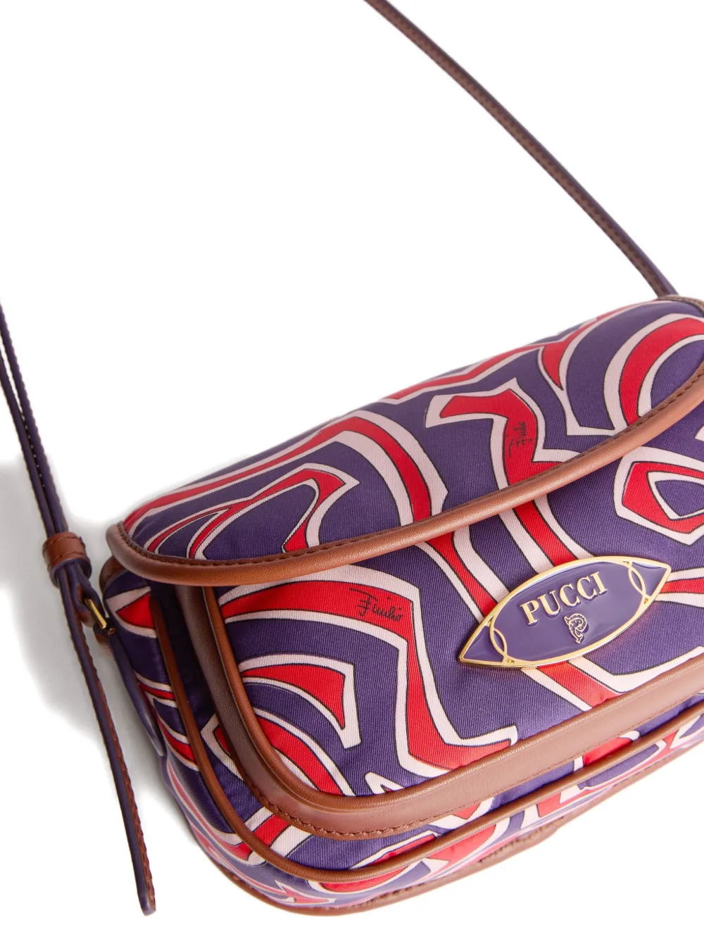 Pucci Yummy Shoulder Bag In Purple