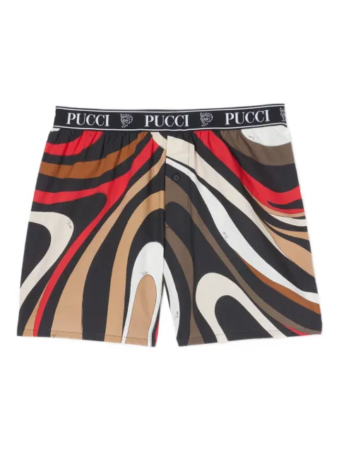 PUCCI bóxer con estampado Marmo