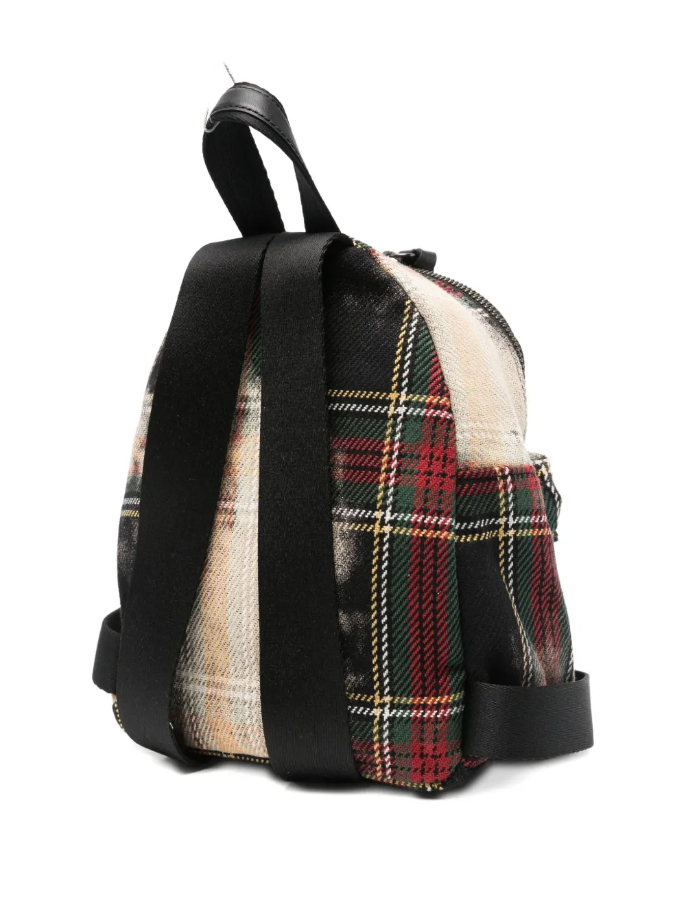 Vivienne Westwood George Tartan-print Backpack In Black