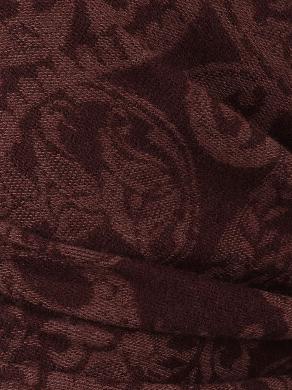 Etro Women Silk Scarf With Paisley Print In Brown