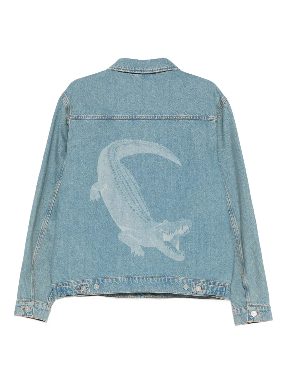 Lacoste chamarra de mezclilla Crocodile | Chamarras de mezclilla | Image 2