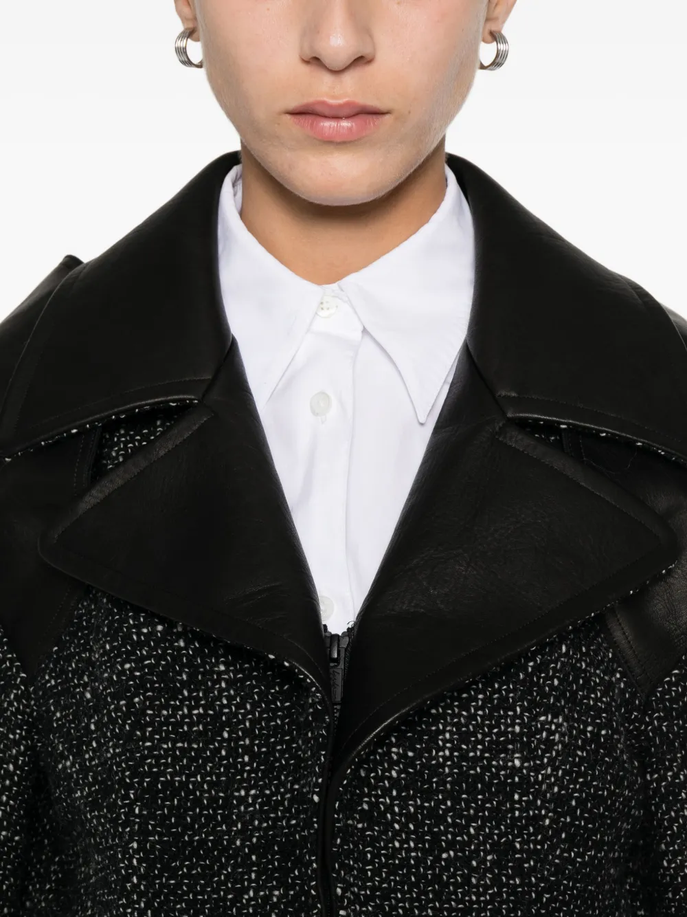 Yohji Yamamoto Panelled Jacket In Black