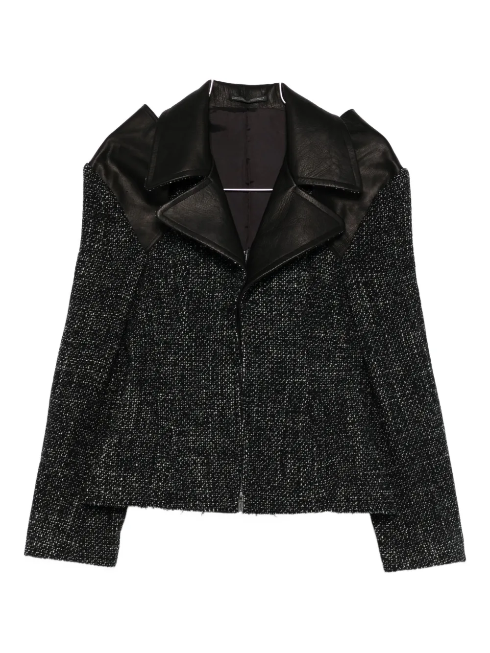 Yohji Yamamoto Panelled Jacket In Black