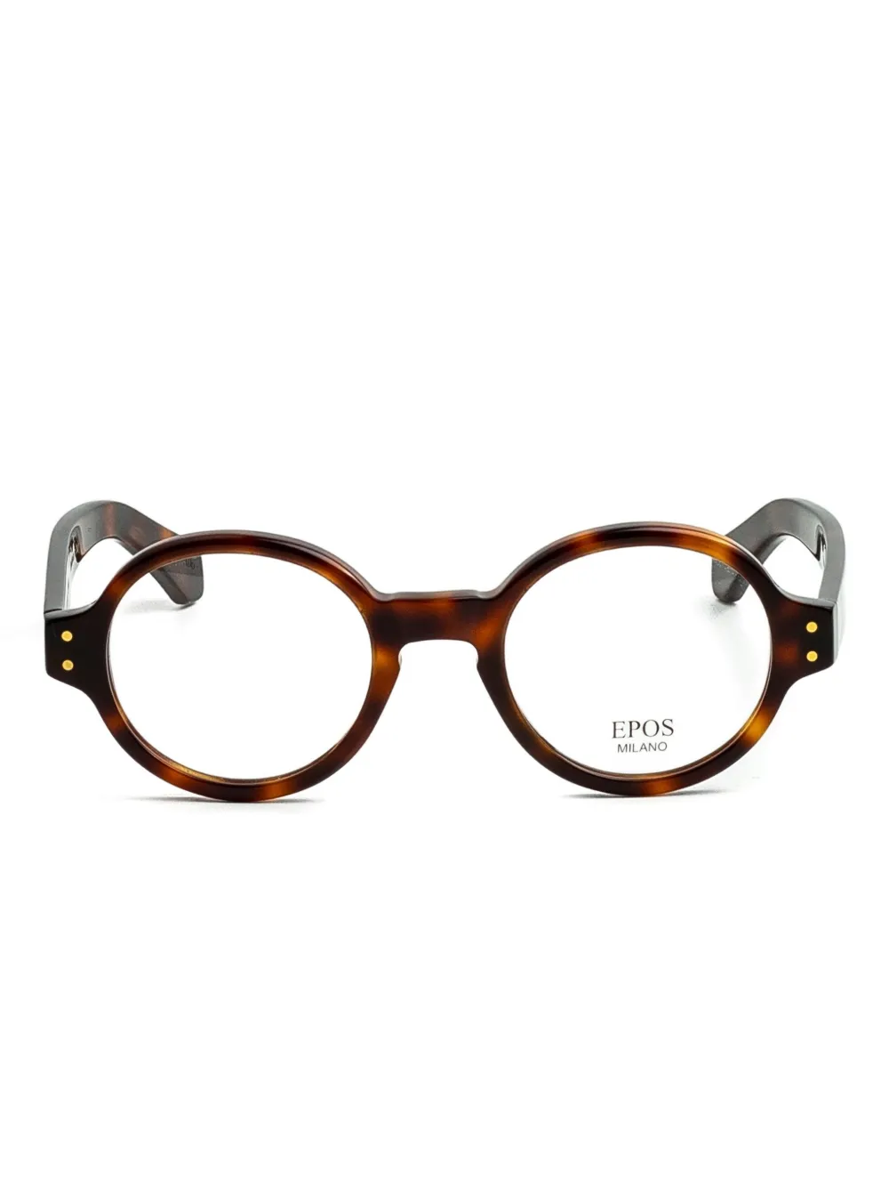 Epos Ghelos round-frame glasses | Brown | Image 1