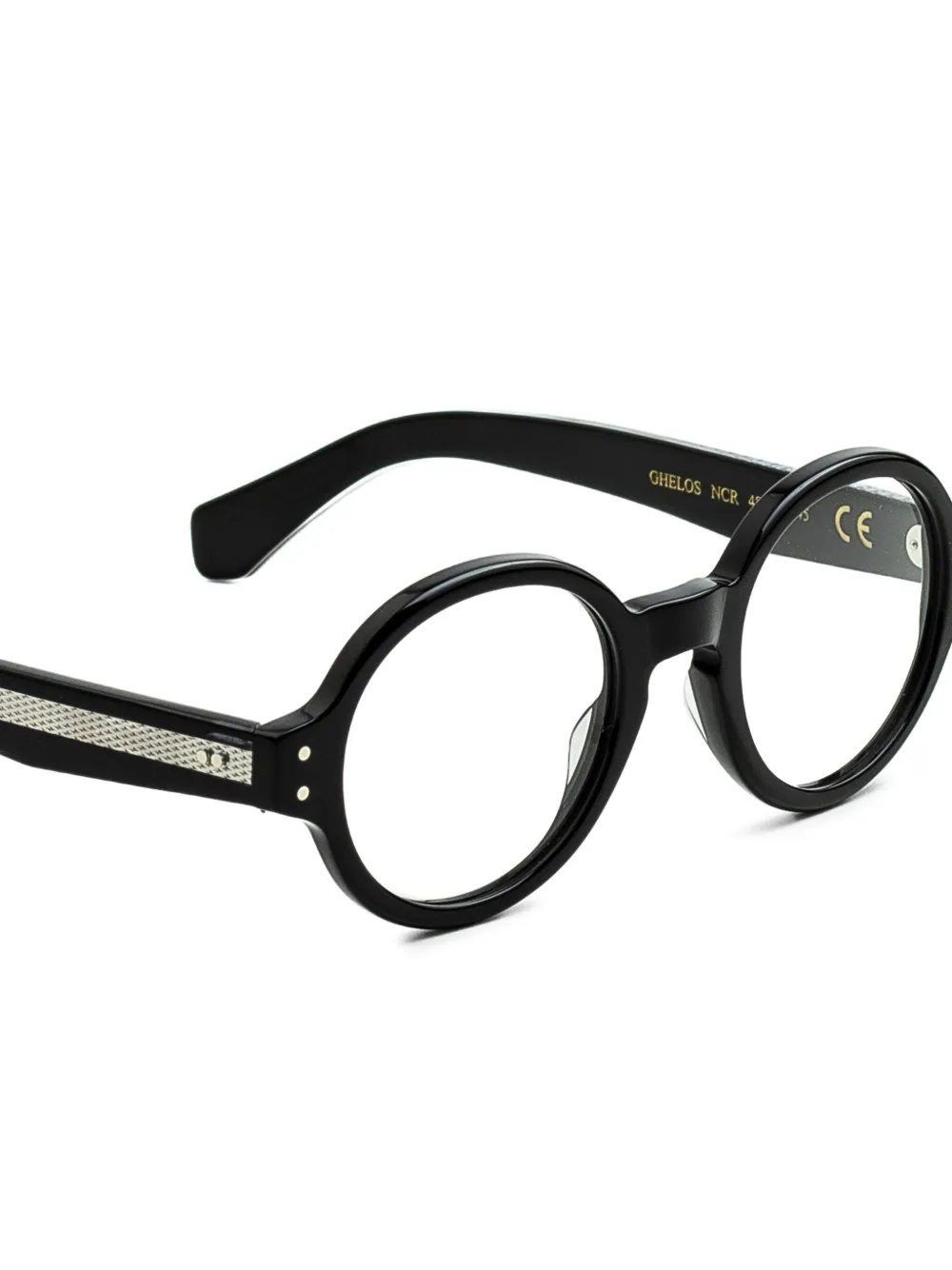Epos Ghelos bril met rond montuur Zwart