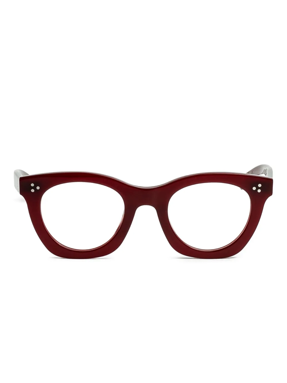 Epos Circe cat-eye frame glasses | Red | Image 1