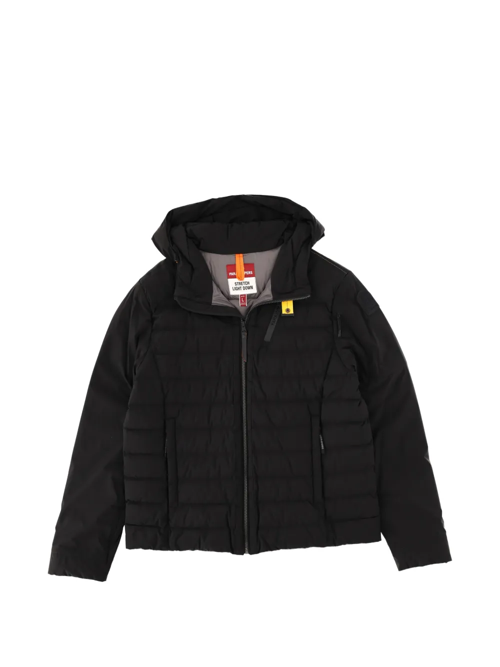 Parajumpers hooded quilted jacket - Nero