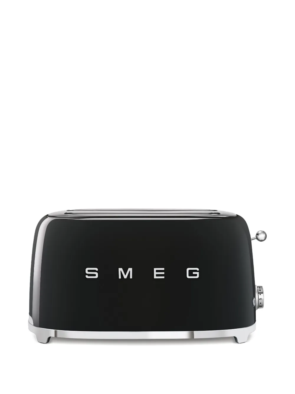 Smeg stop button Plissé two-toaster | negro | Image 1