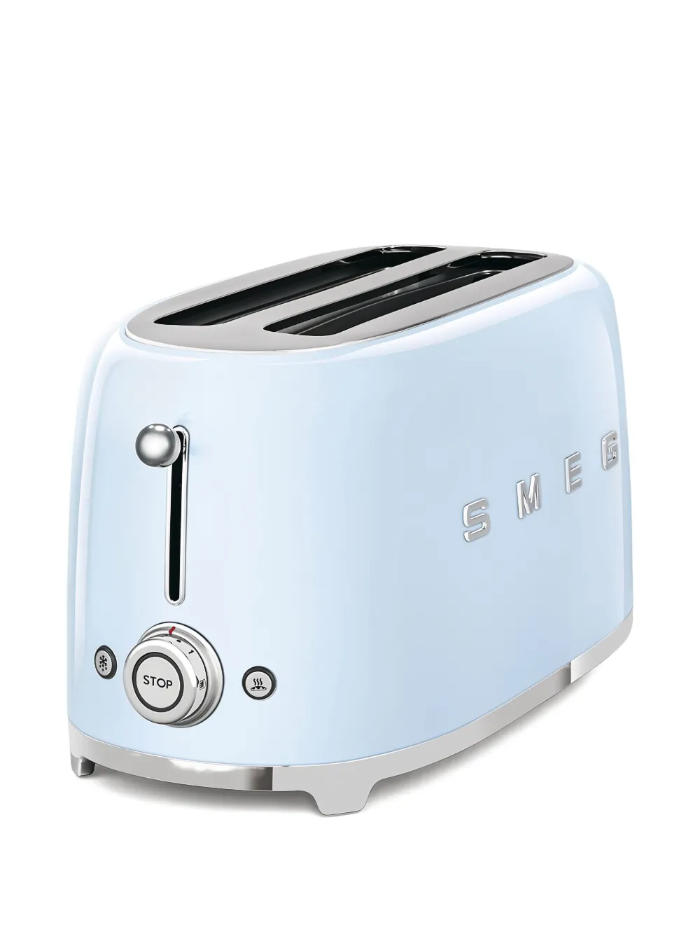 Smeg ball lever Plissé two-toaster | Kitchen Appliances | Image 2