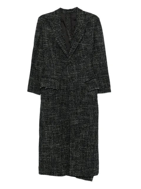 Yohji Yamamoto tweed coat