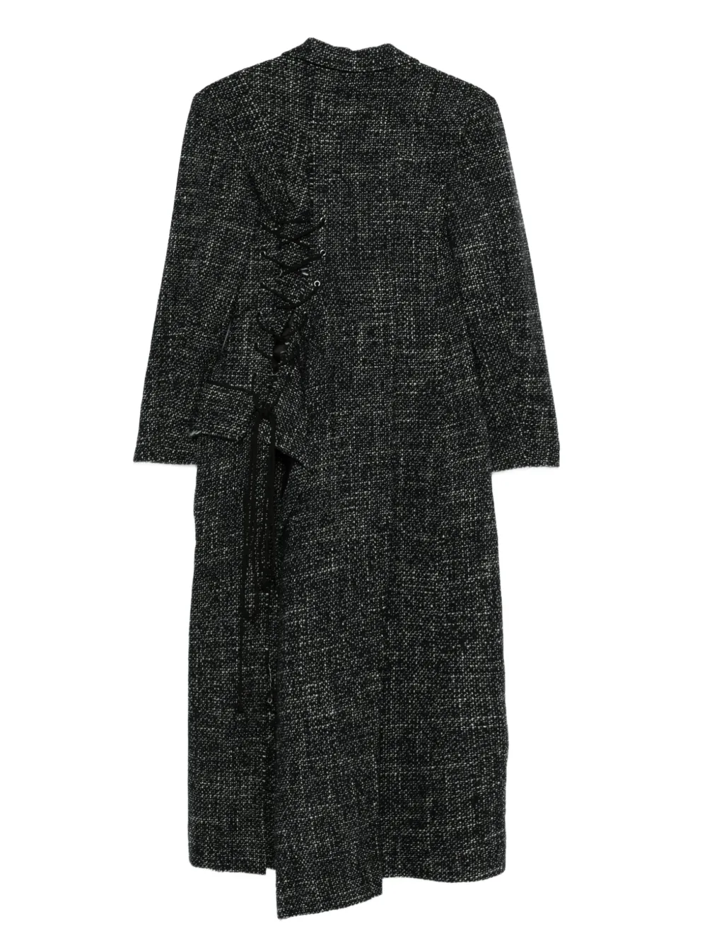 Yohji Yamamoto tweed coat | Single Breasted Coats | Image 2