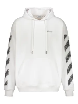 Off-White ロゴ パーカー | ホワイト | FARFETCH JP
