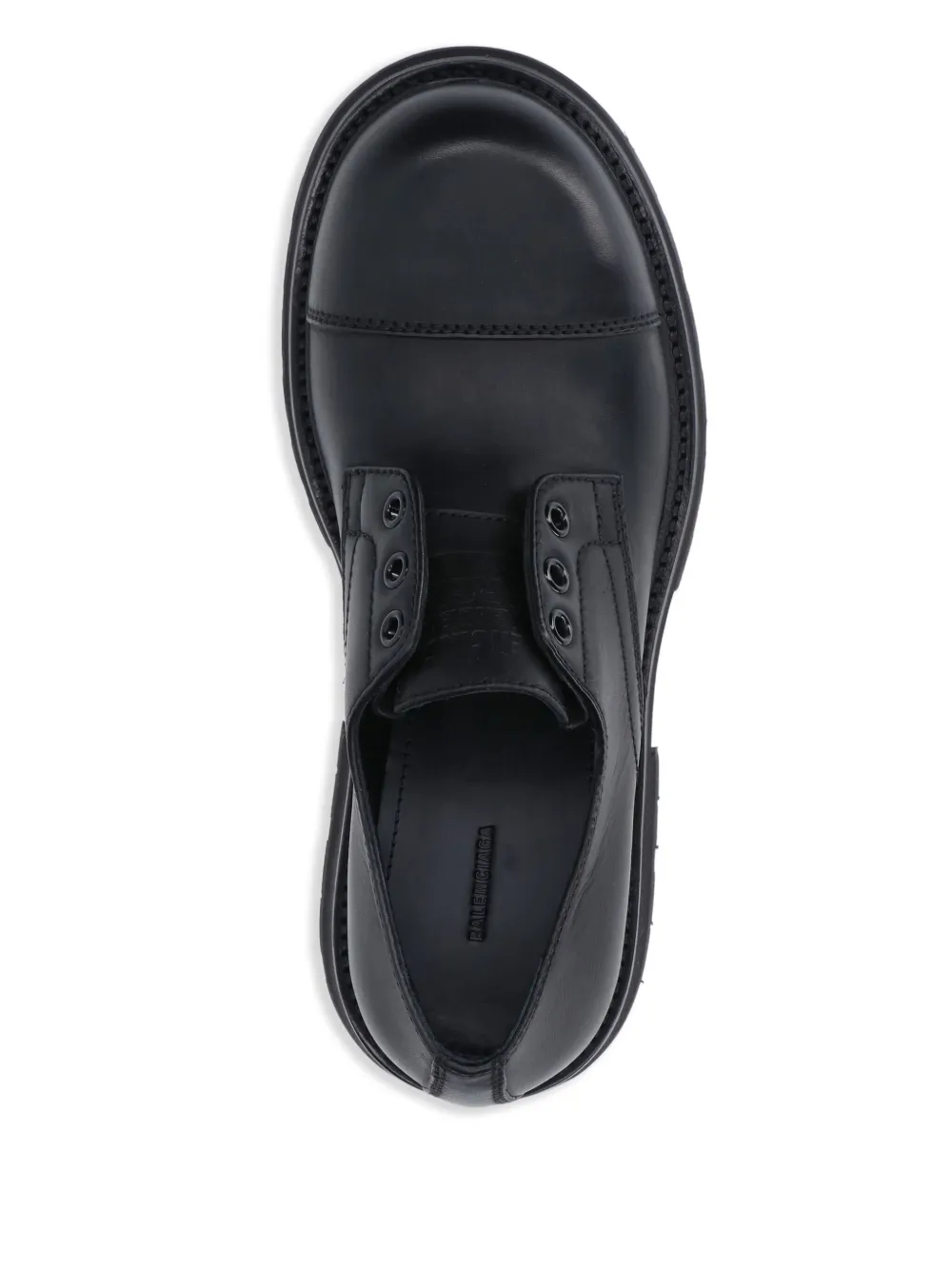 Balenciaga Truck derby schoenen Zwart