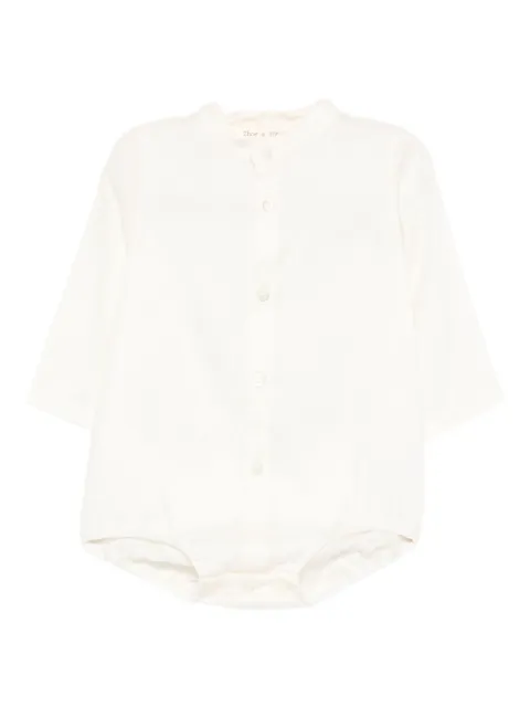 Zhoe & Tobiah button-fastening babygrow