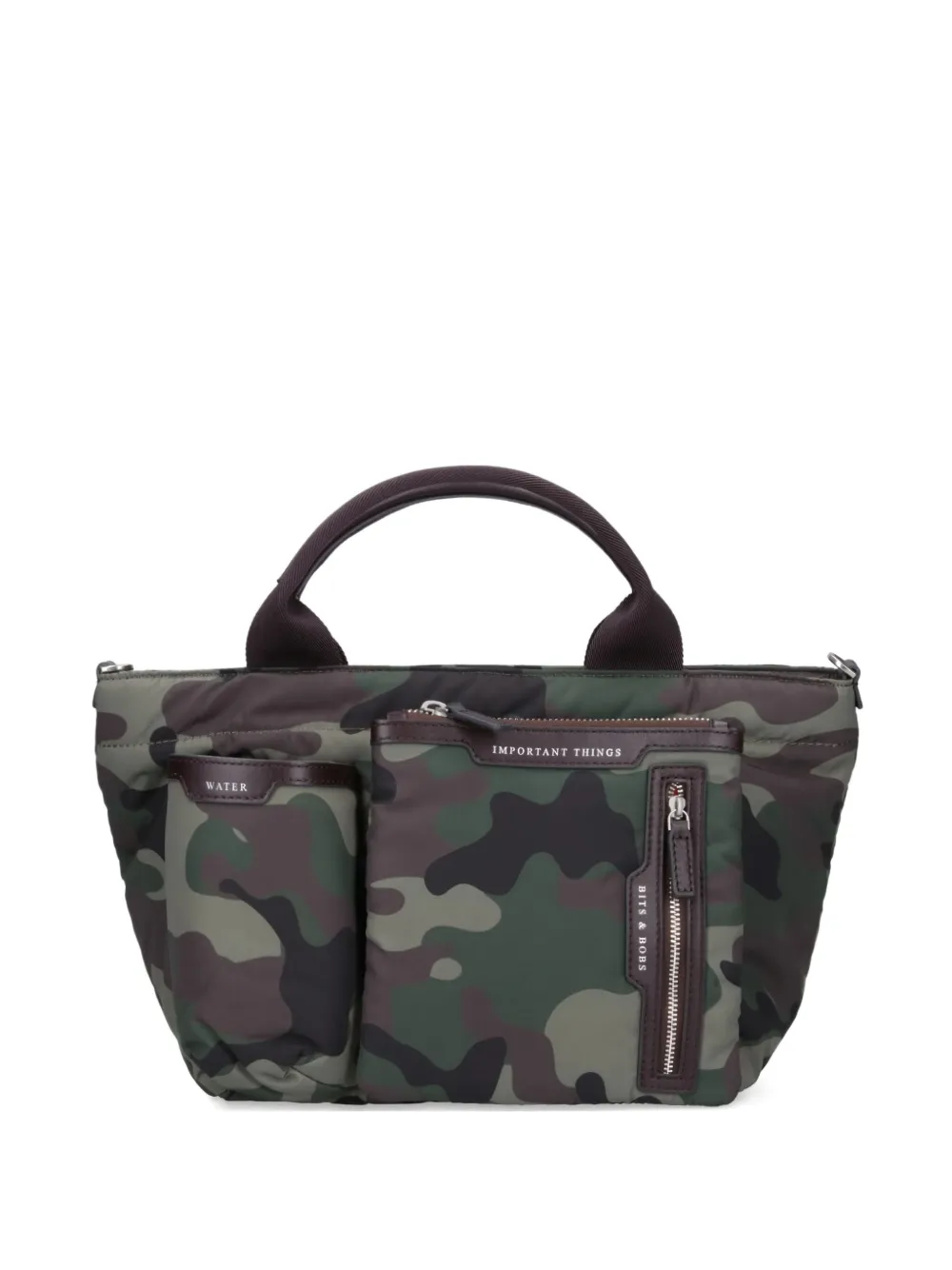 Anya Hindmarch Multi Pocket Camouflage Tote Bag In Multi
