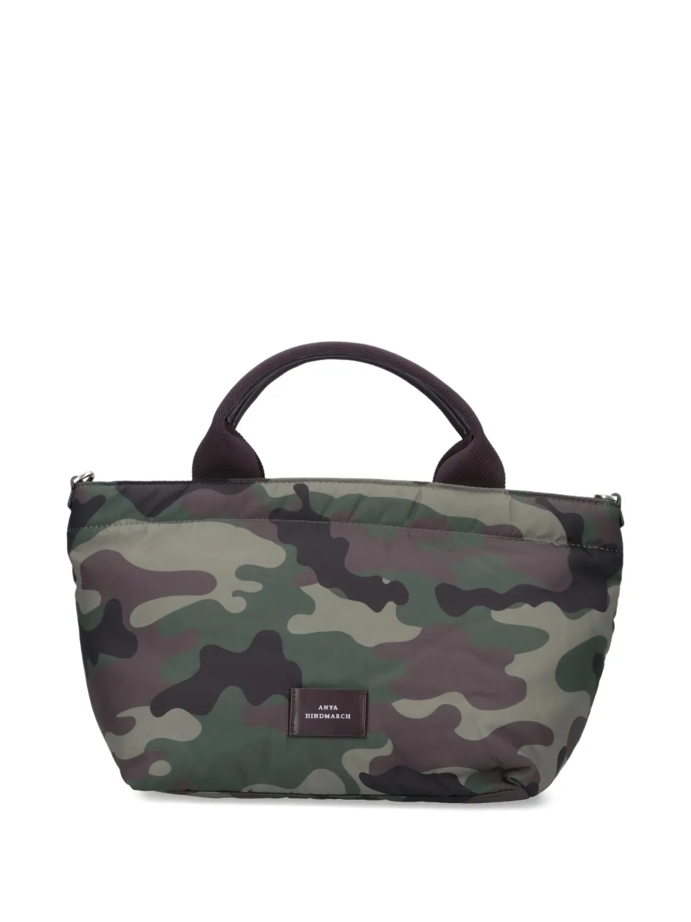 Anya Hindmarch multi pocket camouflage tote bag - Groen