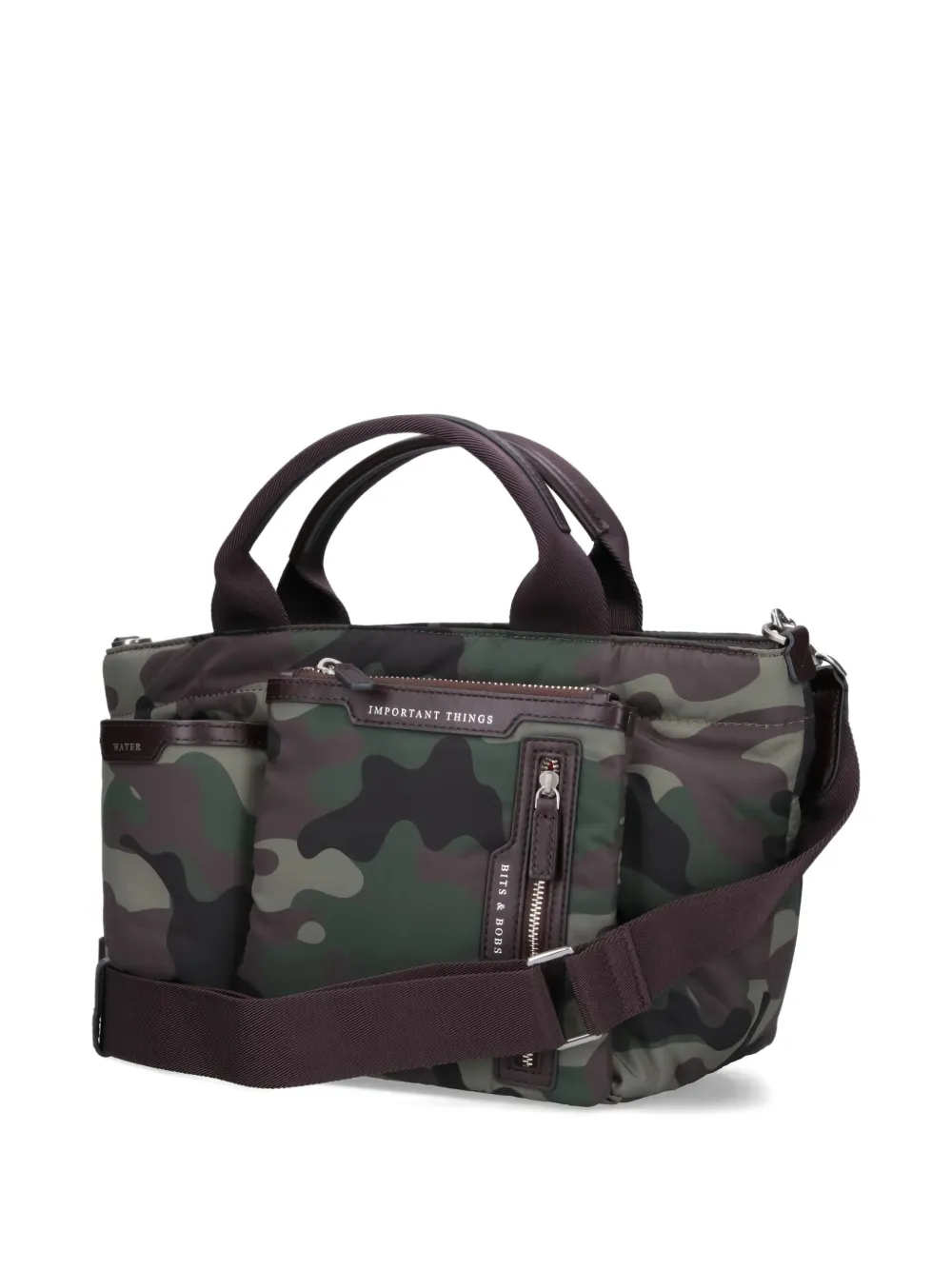 Anya Hindmarch Multi Pocket Camouflage Tote Bag In Multi