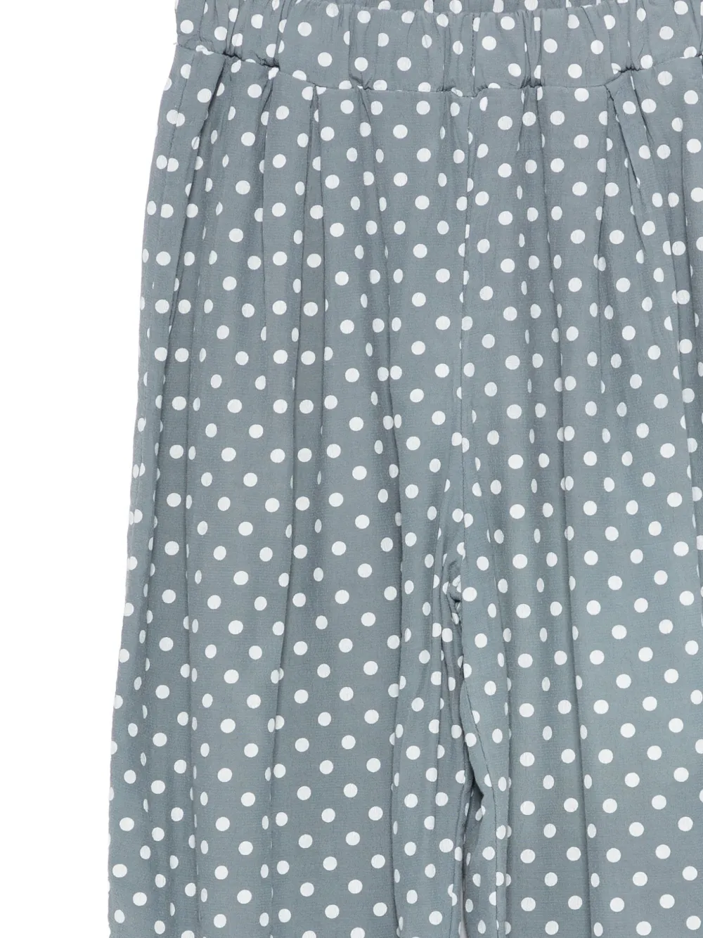 Minimu' Polka Dot Trousers In Blue