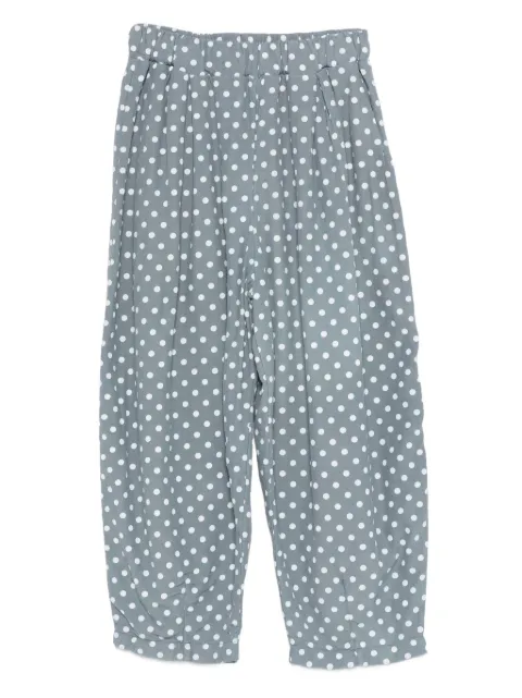 minimù polka dot trousers