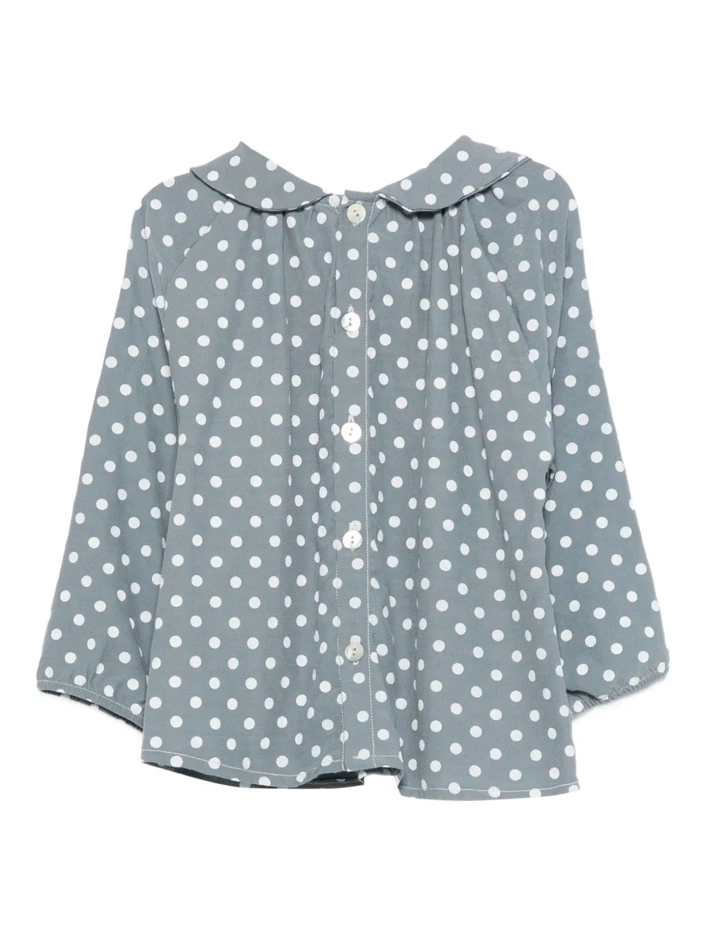 Minimù Top met stippen - Grijs
