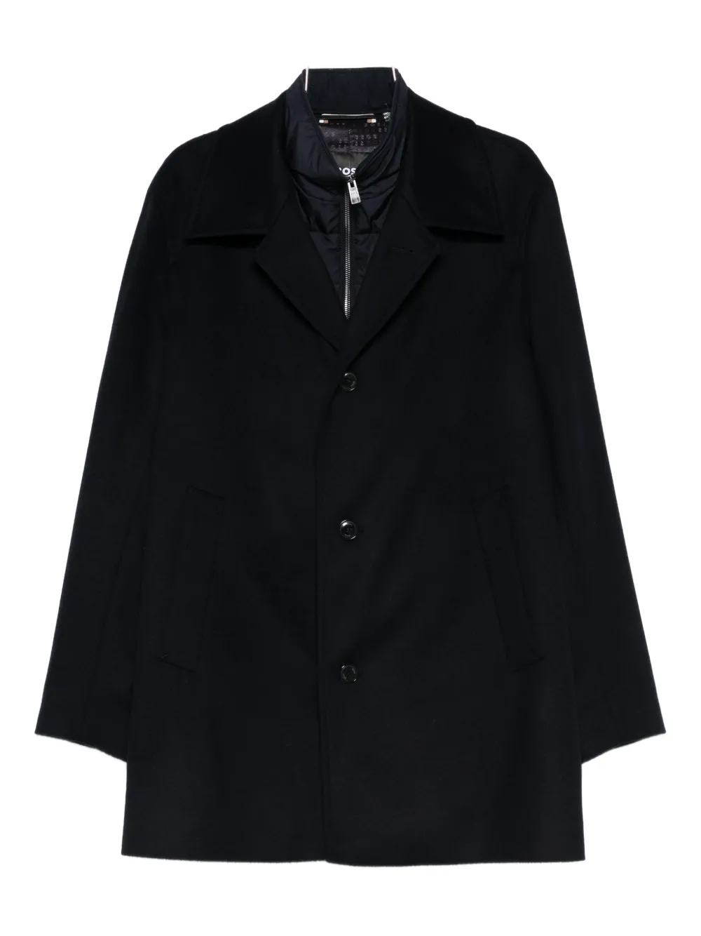 BOSS buttoned coat | Blue | Image 1