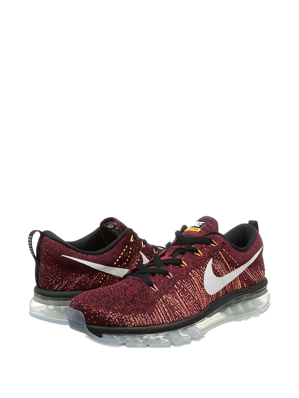 Nike Air Max Flyknit Low-tops Performance Sneakers In Red