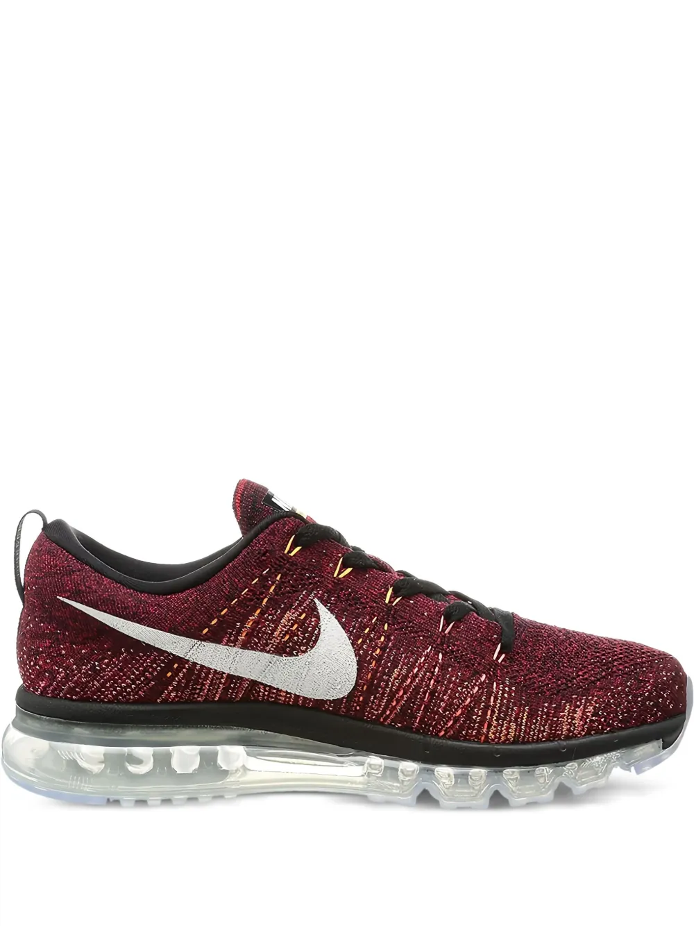 Nike Air Max Flyknit low-tops performance sneakers | Red | Image 1