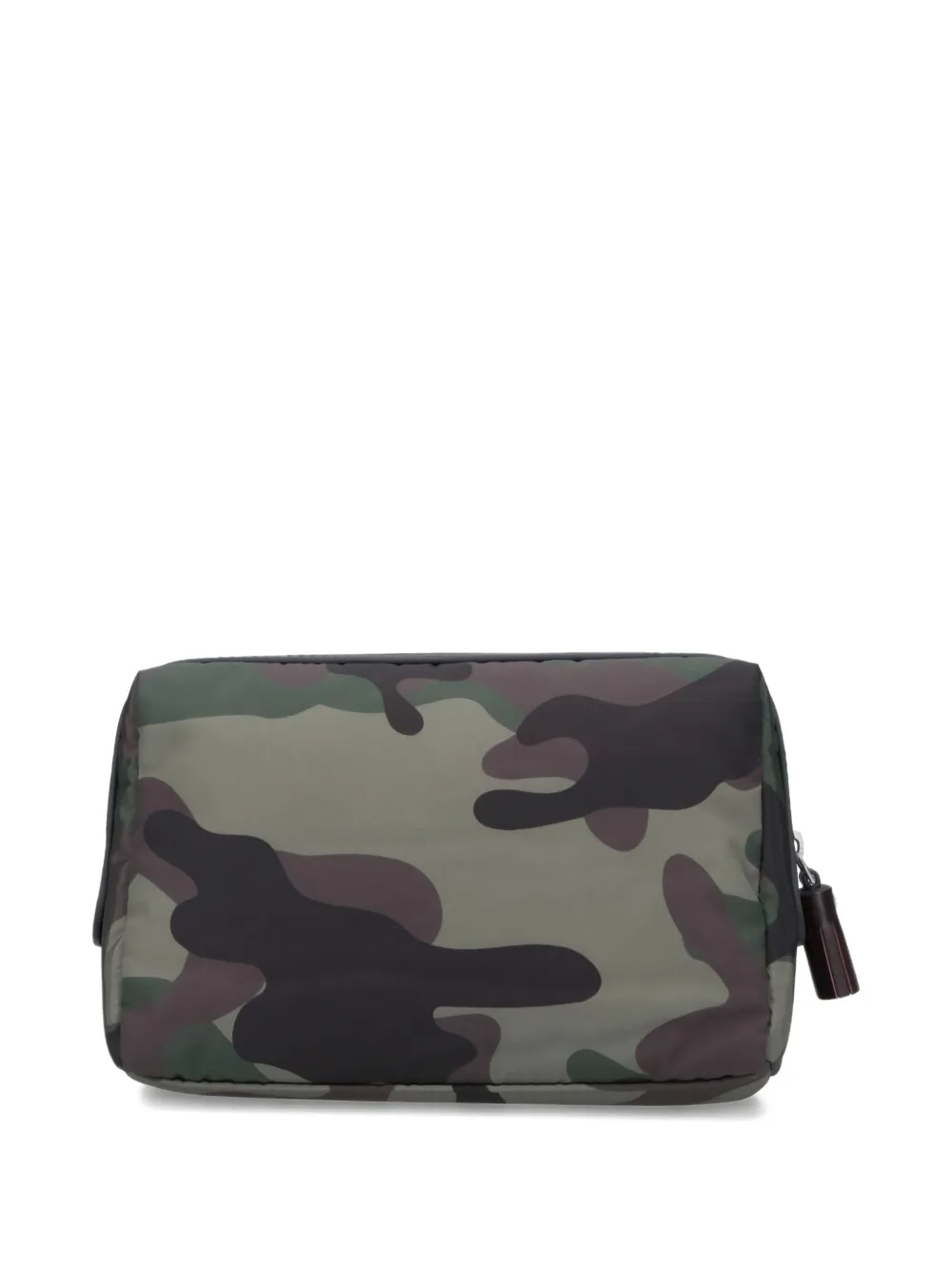 Anya Hindmarch camouflage zip clutch bag - Groen