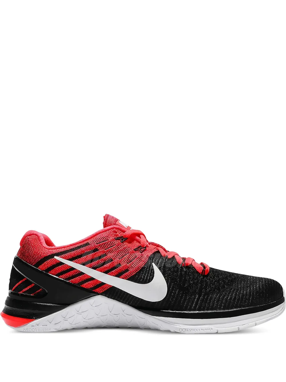 Nike Metcon DSX Flyknit "Black Red" sneakers Zwart