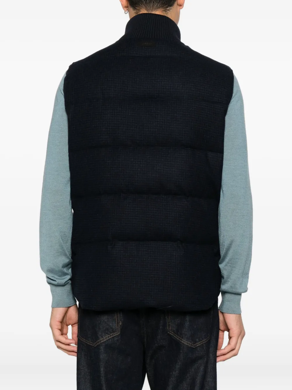 Lardini Bodywarmer met rits Zwart