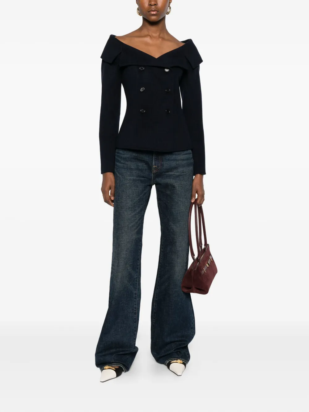 ALICIA AUDREY chamarra con doble botonadura | Chamarras ajustadas | Image 2