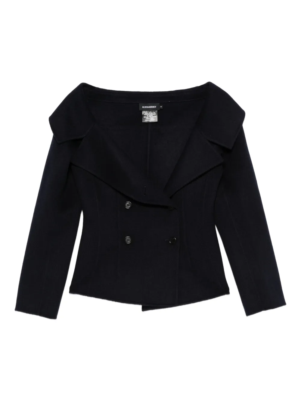 ALICIA AUDREY chamarra con doble botonadura | azul | Image 1