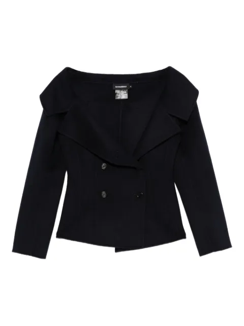 ALICIA AUDREY chamarra con doble botonadura