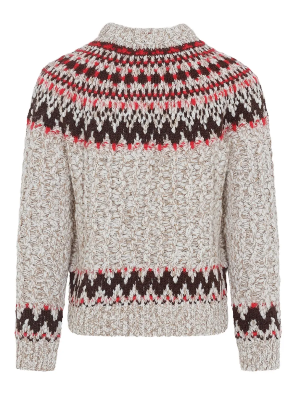 Moncler Grenoble patterned sweater | Knitted Sweaters | Image 2