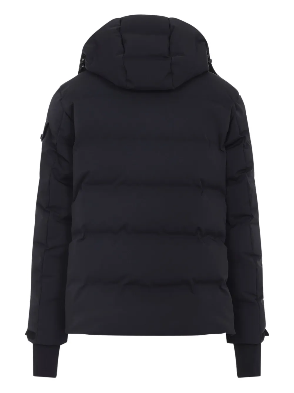 Moncler Grenoble hooded down ski jacket - Zwart
