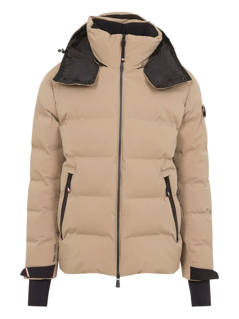 Moncler Grenoble hooded down jacket | Neutrals | Image 1