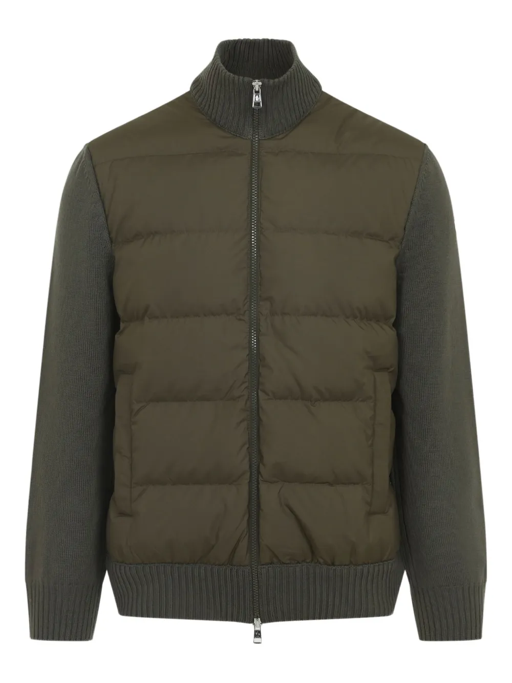 Moncler padded zip-up | Green | Image 1