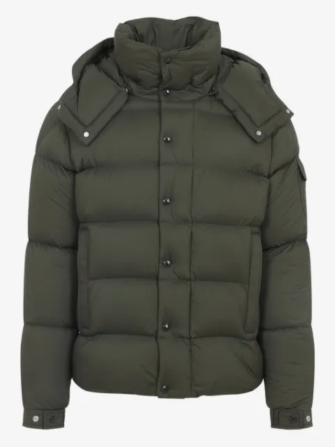 Moncler button hooded jacket