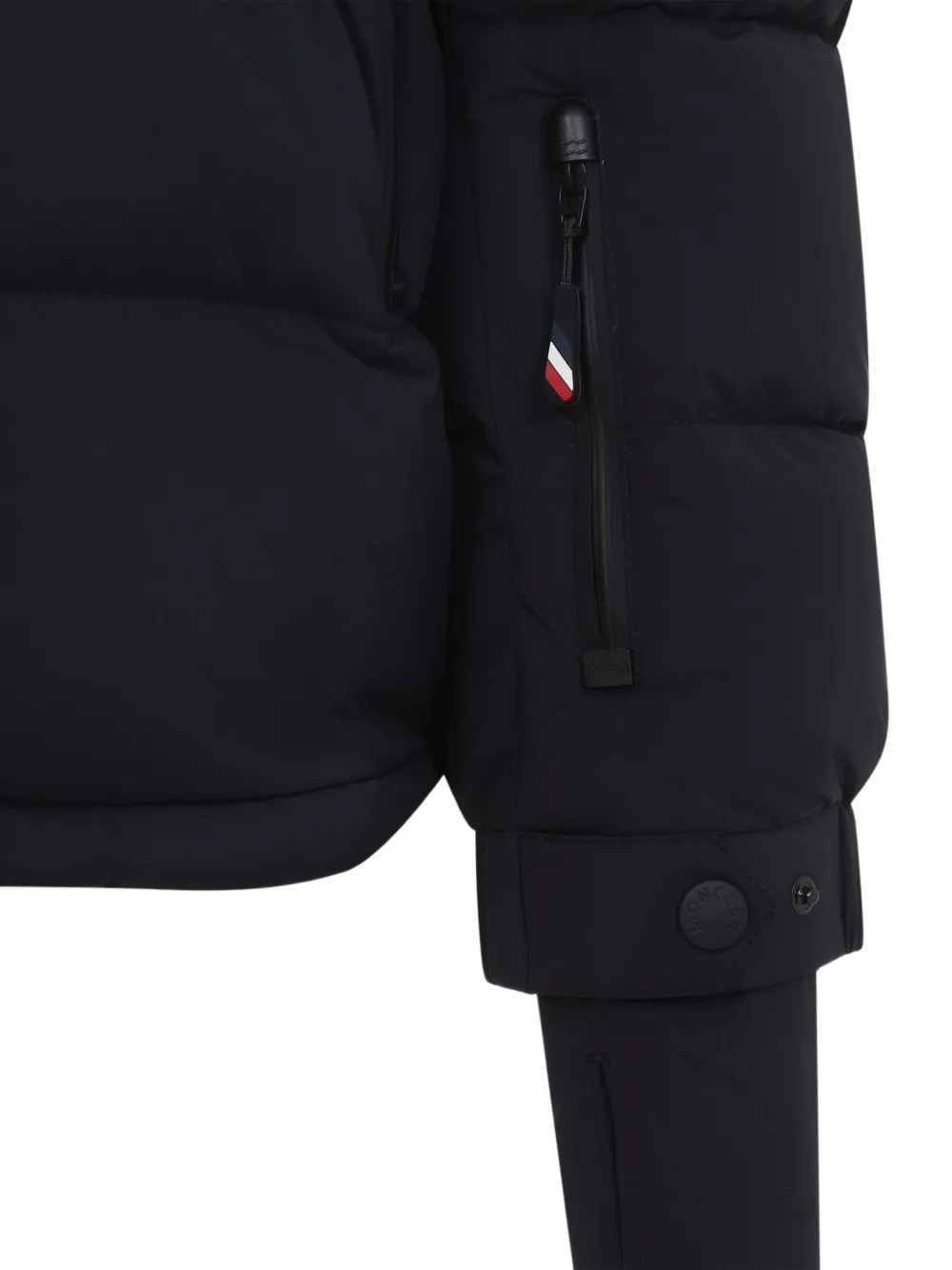 Moncler Grenoble Isorno Hooded Down Ski Jacket Clothing In Black