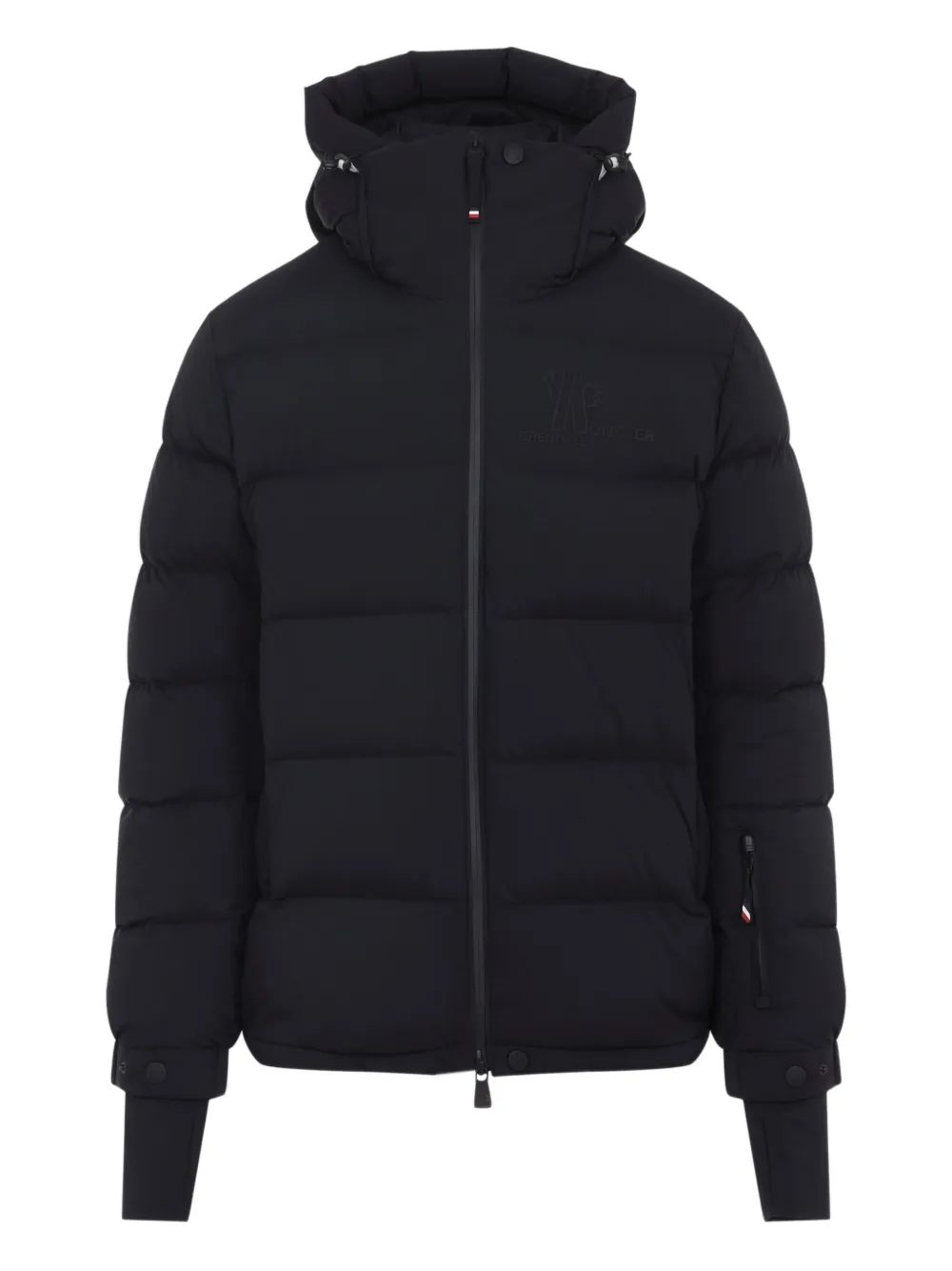 Moncler Grenoble Isorno Hooded Down Ski Jacket Clothing In Black