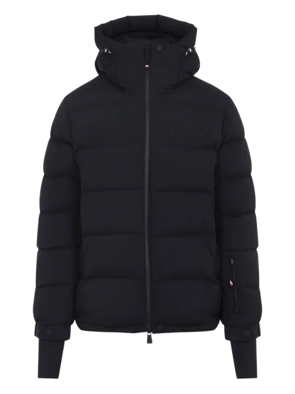 Moncler Grenoble Montgetech Hooded Insulated Ski Jacket in Black