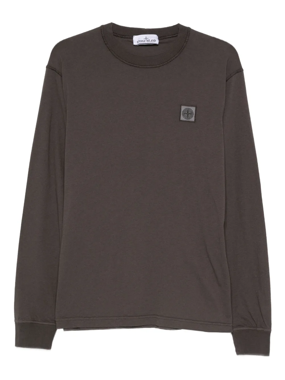 Stone Island playera con parche del logo | gris | Image 1