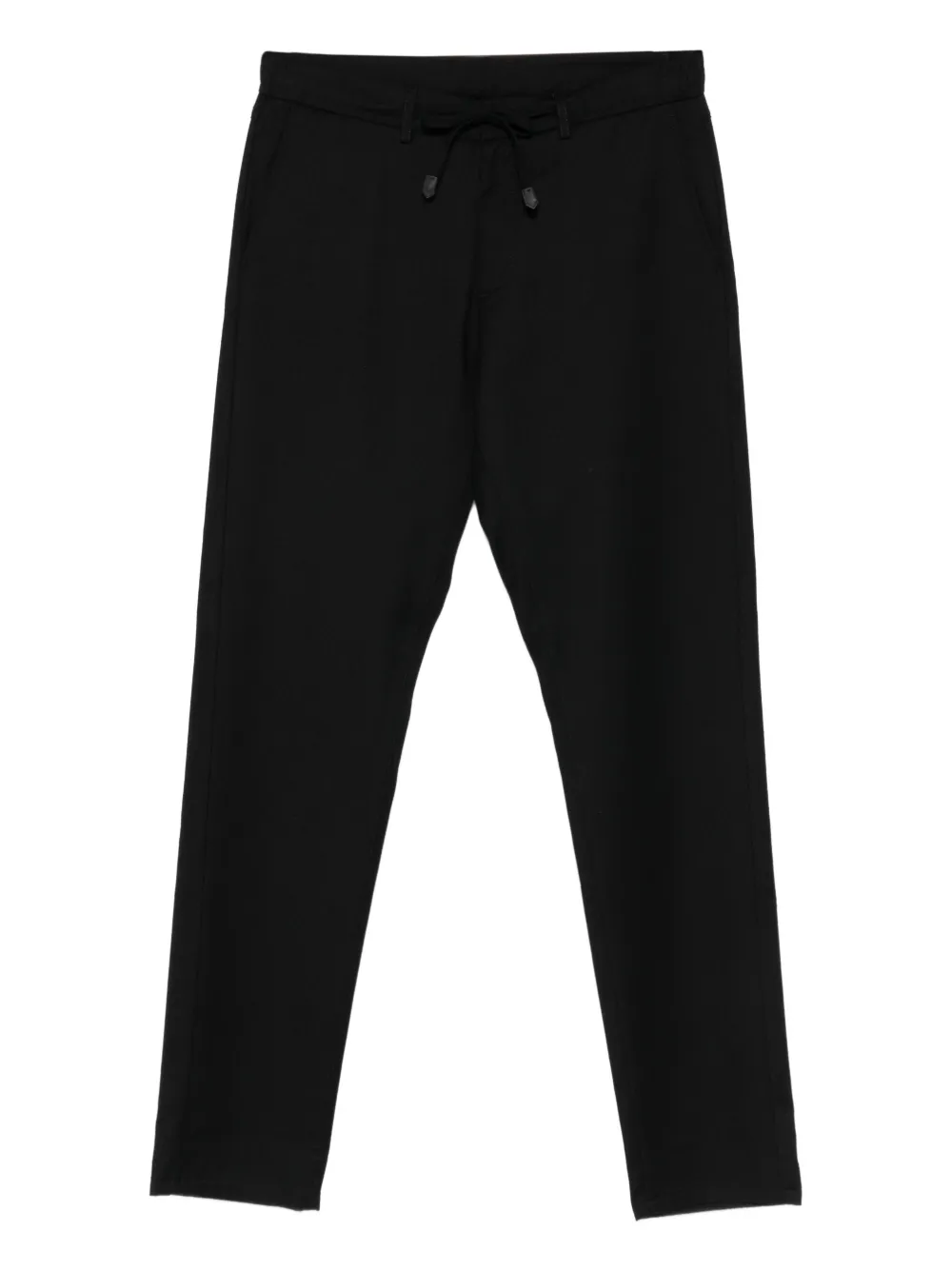 Canali drawstring trousers | Black | Image 1